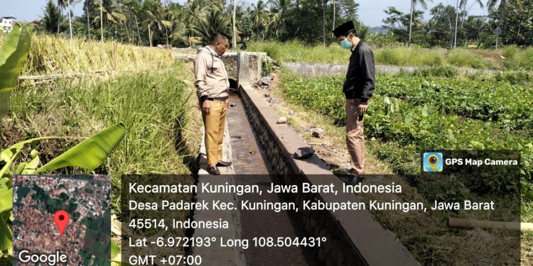 Tingkatkan Produktivitas Pertanian, Pemdes Padarek Bangun Saluran Irigasi