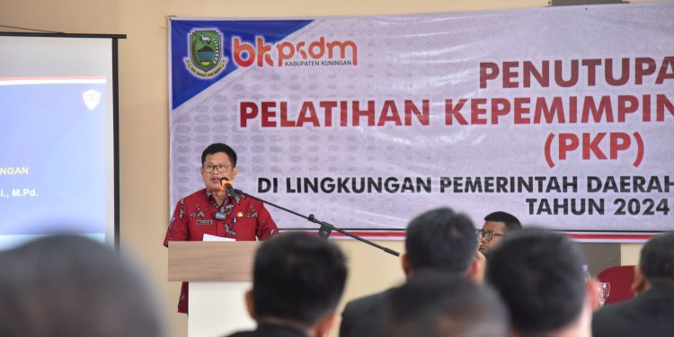 Pj Sekda Kuningan Resmi Tutup Diklat PKP
