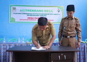 Pembangunan Infrastruktur Masih Menjadi Program Prioritas Pemdes Padarek di Tahun 2025