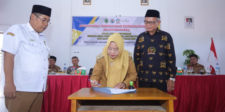 Musrenbang Desa Gewok Tahun Anggaran 2025 Prioritaskan Pembangunan Infrastruktur dan Kesehatan