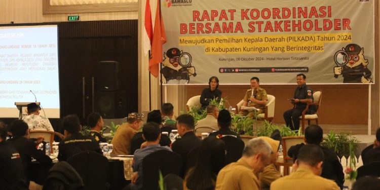 Bangun Pilkada Berintegritas: Rapat Koordinasi Stakeholder di Kuningan Fokus Jaga Netralitas ASN dan Demokrasi Berkualitas.