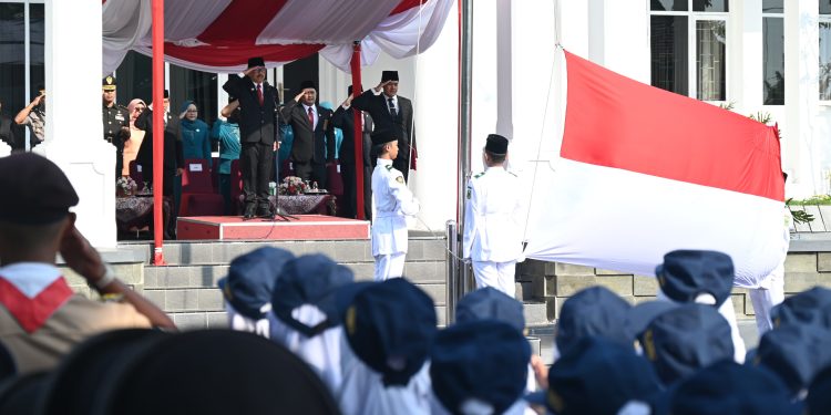 Upacara Peringatan Hari Sumpah Pemuda Ke-96, Maju Bersama Indonesia Raya