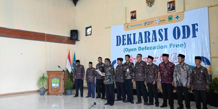 100 Persen Desa dan Kelurahan di Kabupaten Kuningan Sudah ODF