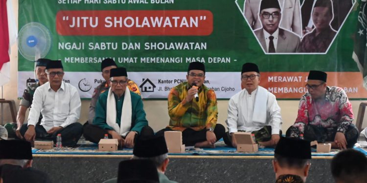 Ikuti Halaqoh Kebangsaan PC NU, Pj Bupati Agus Toyib ;  Mari Kita Wujudkan Islam Yang Damai Dan Toleran
