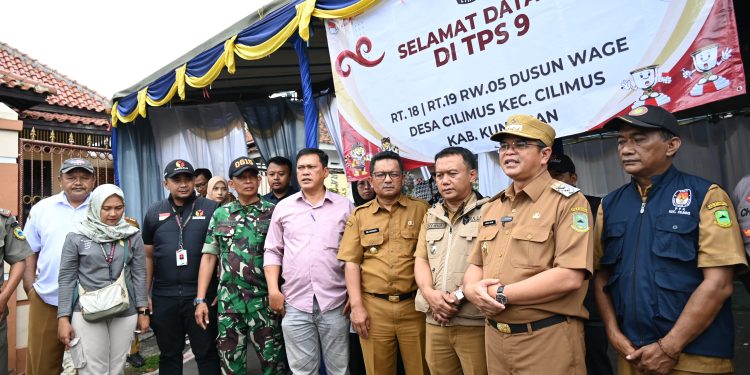 Pilkada Berlangsung Besok, Agus Toyib Monitoring Kesiapan TPS
