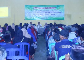 Ratusan Petani Tembakau Ikuti Sosialisasi BLT DBHCHT