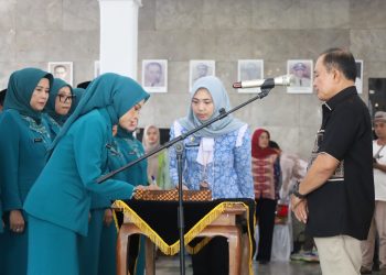 Lantik Kepengurusan TP PKK Periode 2025-2030, Bupati Dian Minta PKK Tingkatkan Peran Dalam Pembangunan Keluarga