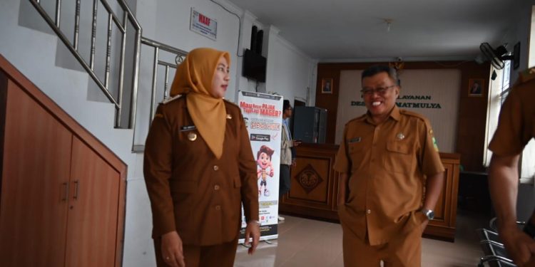 Sidak Ke Beberapa OPD, Wabup Tuti Kecewa Kantor Desa Kosong