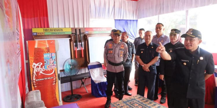 Siapkan Arus Mudik Aman, Bupati Kuningan Pantau Pos Gatur Lalu Lintas