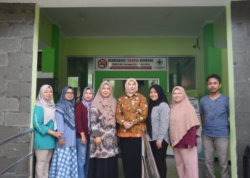 Monitoring Pelayanan Kesehatan, Wabup Tuti Sambangi Beberapa Puskesmas