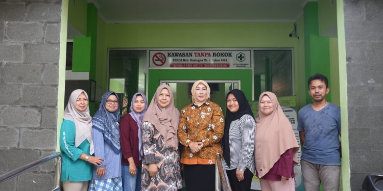 Monitoring Pelayanan Kesehatan, Wabup Tuti Sambangi Beberapa Puskesmas