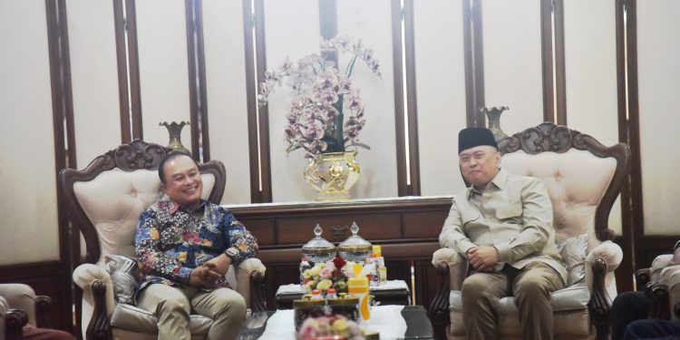 Menhub Mudik Lebaran ke Pendopo, Bahas Kemajuan untuk Kuningan