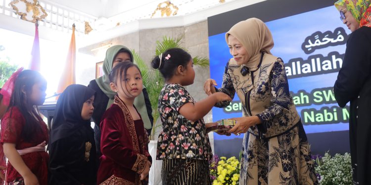 Peringati Hari Kartini, TK Pertiwi Kuningan Kunjungi Pendopo Bupati dengan Nuansa Budaya Nusantara