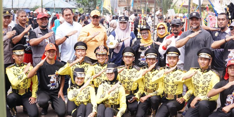 Pekan Olahraga Antar Kampung (PORKAM) XXIII Desa Bayuning, Wabup Tuti: Selamat bertanding dan jaga sportivitas