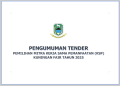 PENGUMUMAN TENDER PEMILIHAN MITRA KERJA SAMA PEMANFAATAN (KSP) KUNINGAN FAIR TAHUN 2025