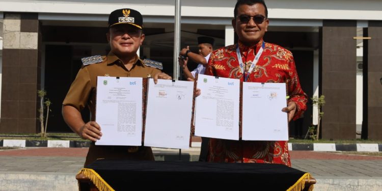 Dorong Inklusi Keuangan, Pemkab Kuningan Jalin Kerjasama Bareng Bank BTN