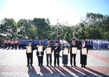 Peringati Hari Kesaktian Pancasila, Ratusan ASN Kuningan Terima Tanda Jasa Satyalancana Karya Satya