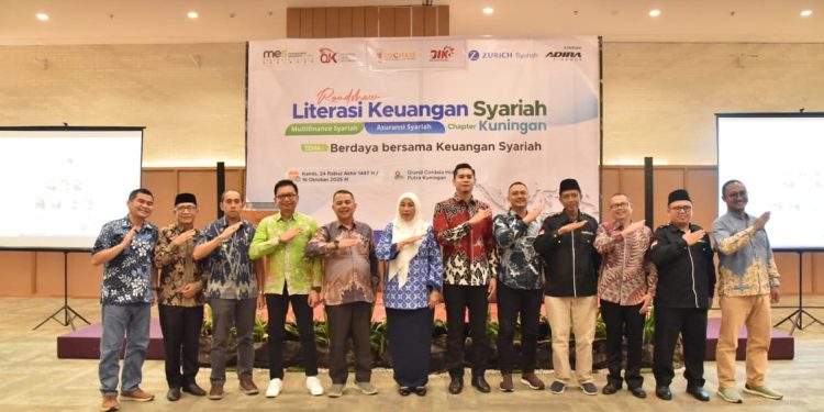 MES Gelar Roadshow Literasi Keuangan, Wabup Tuti : Ekonomi Syariah Dapat Jadi Lokomotif Kebangkitan Ekonomi Daerah