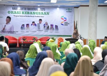 Wabup Tuti Hadiri Apel Kebangsaan PCNU Kabupaten Kuningan di Gedung Islamic Center