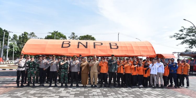 Pimpin Apel Kesiapan – siagaan Bencana dan Cuaca Ekstrem, Tuti : tingkatkan kewaspadaan, terutama di wilayah rawan bencana