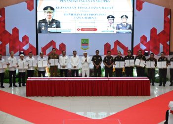 Bupati Dian Tandatangani Perjanjian Kerja Sama Penerapan Pidana Kerja Sosial di Jawa Barat