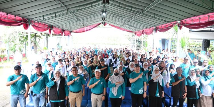 Puncak Peringatan Hari Kesehatan Nasional (HKN) ke-61 Tingkat Kabupaten Kuningan, Bupati Dian; Kualitas kesehatan sejak dini harus dipersiapkan