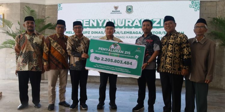 Pemkab–BAZNAS Kuningan Salurkan ZIS Rp 5,7 Miliar